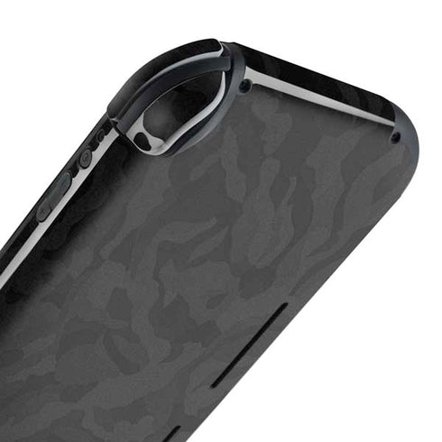 Black Shadow Camo Nintendo Switch Lite Skin